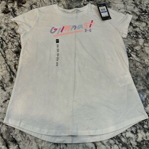UA girls gymnast T-shirt sz XL